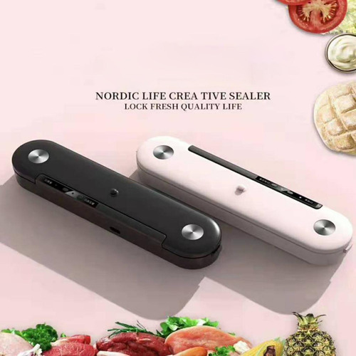 Máquina Automática De Sellado De Alimentos 220v 110v Negro