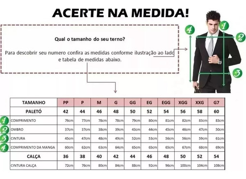 Terno Masculino Alfaiataria Sob Medida De Luxo + Brinde