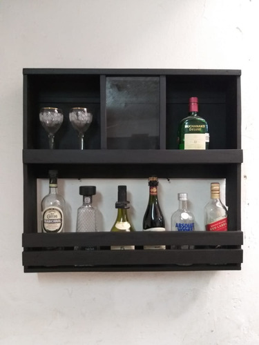 Repisa Flotante O Caba Para Vinos Y Licores