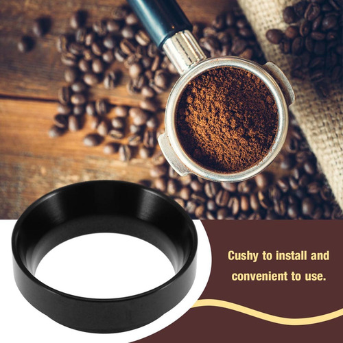 Imagen 4 de 10 de Espresso Dosificación Embudo De Aluminio De Café Dosificació