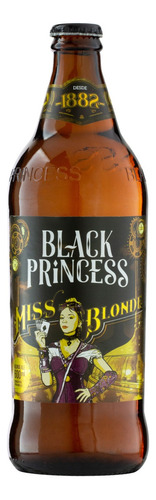Cerveja Black Princess Miss Blonde Blond Ale 600ml