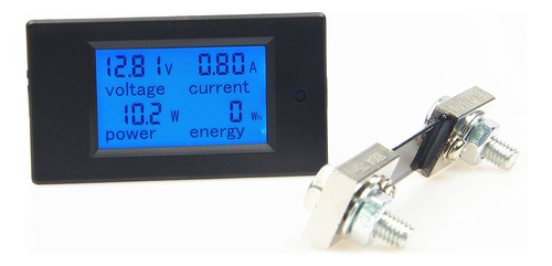 Medidor Corriente Continua Pantalla Lcd Voltaje Detector