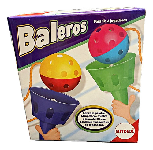 Balero Doble Antex Juguete Coordinación Divertido Niño Plaza