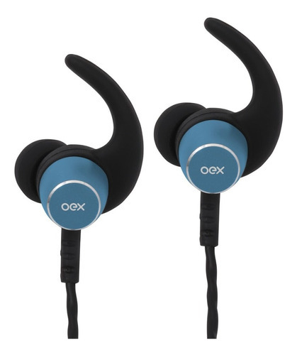Fone De Ouvido Esportivo Bluetooth Oex Drift Fn409 - Azul Cor Azul-celeste