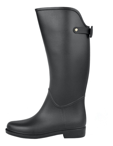 Botas Lluvia Mujer Golden Bowtie Bottplie - Negro