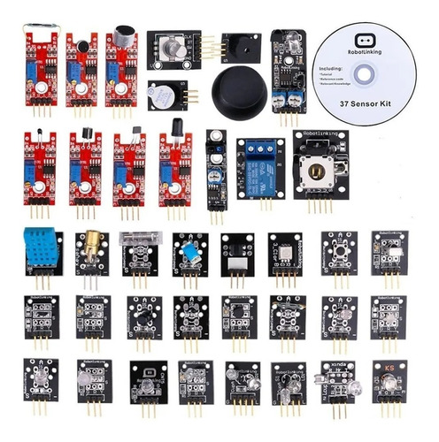 Kit 37 Sensores Para Arduino + Estuche + Envío Gratis