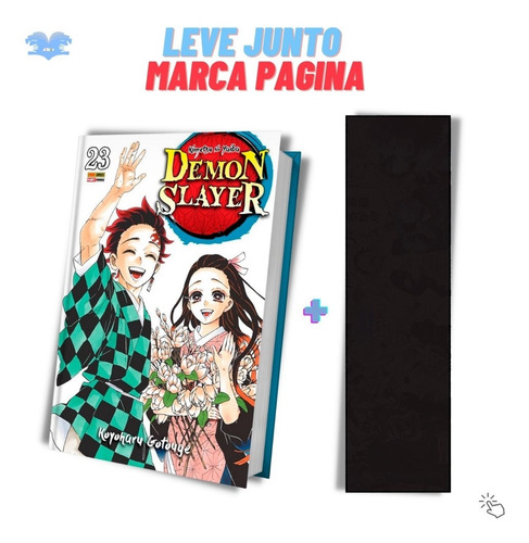 Kimetsu No Yaiba Mangá Vol. 1 Ao 23 + 5 Volumes Extras - Demon Slayer Coleção Completa Em Português