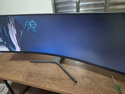 Monitor Gamer Curvo Samsung Odyssey 49 G9 Com Defeito | MercadoLivre
