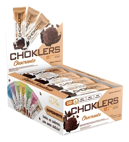 Display 12x40g - Choklers Chocrante