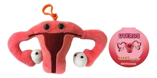 Llavero Peluche De Utero Giantmicrobes