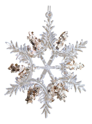 * Colgantes De Copo De Nieve For Árbol De Navidad,