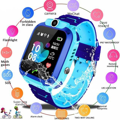 Reloj Inteligente Para Niños Con Llamada De Voz Y Chat Q12