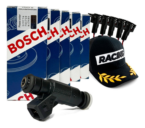 Bico Injetor Bosch 0.280.156.453 65lbs Fiat Marea