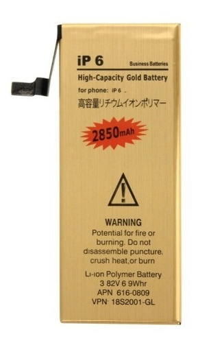 Pila De Larga Duración Para iPhone 6 De 2680mah +regalo