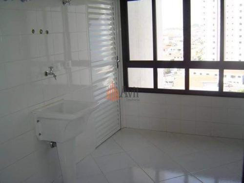 Imagem 15 de 15 de Apartamento Com 3 Dormitórios À Venda, 128 M² Por R$ 1.100.000,00 - Anália Franco - São Paulo/sp - Av6651