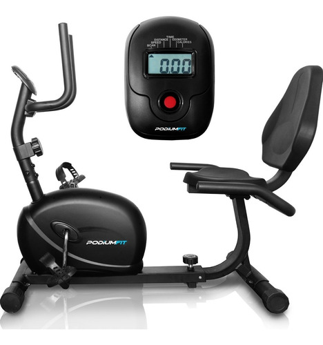 Bicicleta Ergométrica Horizontal Podiumfit H100 - Magnética