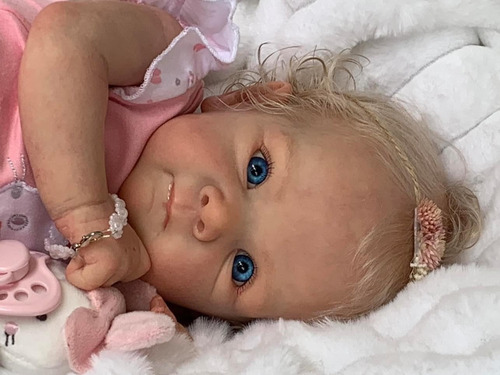 Reborn Baby Doll Rxdoll De Vinilo De Silicona De Cuerpo Comp