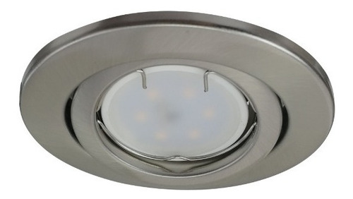 Embutido Spot Werner Gu10 Led Techo Candil Platil Ø100mm