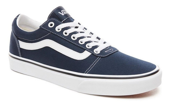 zapatillas vans azules hombre