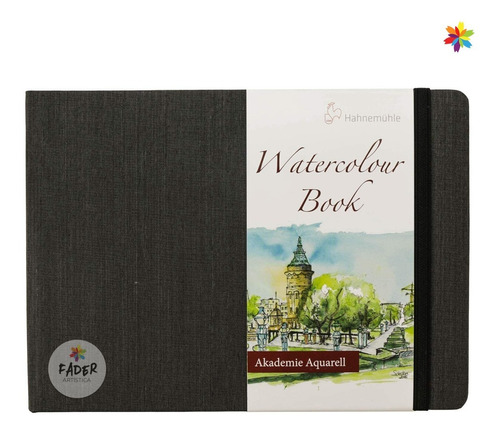 Cuaderno Book De Acuarela Hahnemuhle A5 200g 30h 60p 