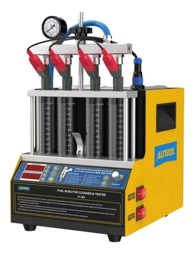 Máquina Limpieza De Inyectores Autool Ct-160 2 Años Garantia