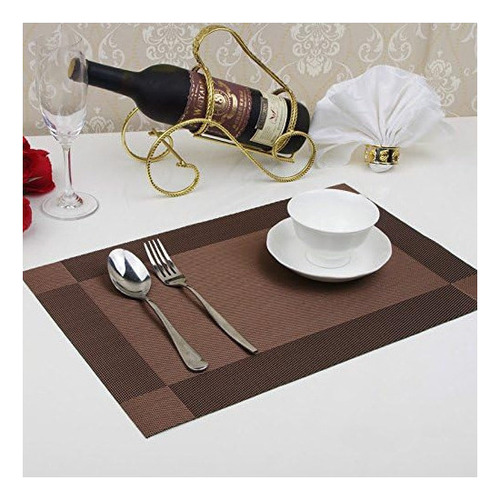 M Para 6 Piezas Tapete De Mesa Aislado Antideslizante