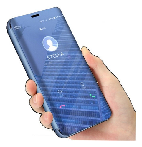 Funda Clear View Flip Espejo Para Xiaomi 13 Lite + Mica