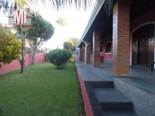 Imagem 2 de 12 de Linda Chácara Com 05 Dormitórios, Piscina, Espaço Gourmet, À Venda, 1000 M² Por R$ 470.000 - Zona Rural - Pinhalzinho/sp - Ch0543