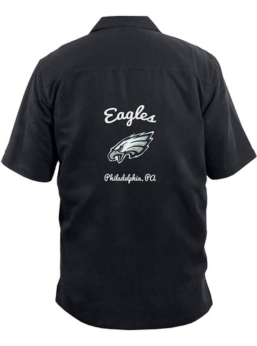 Nfl Strike Plus - Camisa de boliche, preta