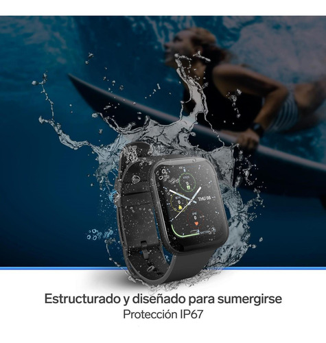 Smartwatch Steren Smart 200 Negro Bluetooth Pantalla Táctil