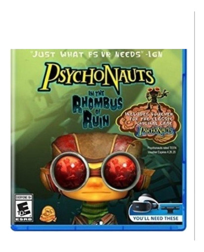 Psychonauts In The Rhombus Of Ruin  Standard Edition Double Fine PS4 Físico