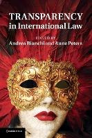 Libro Transparency In International Law - Andrea Bianchi