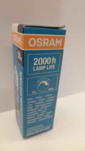 Lampara Osram Bipin 12v 50w Gy6,35 64440 Alemana E4250