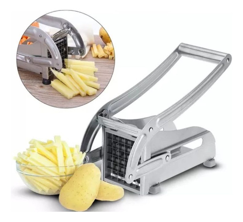 Cortador Para Papas Fritas En Bastones De Acero Inoxidable