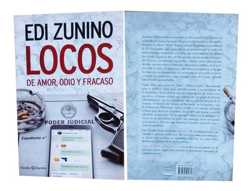 Locos De Amor, Odio Y Fracaso - Novela De Edi Zunino