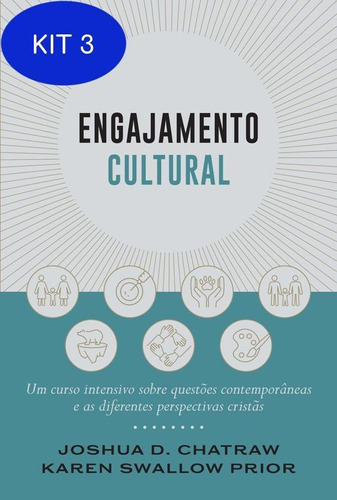 Kit 3 Livro Engajamento Cultural