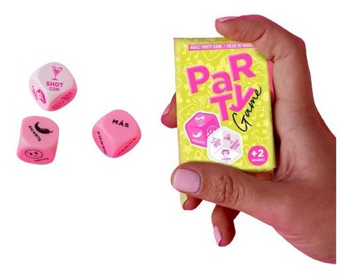 Juego De Dados Party Game Sexitive Juego De Parejas 