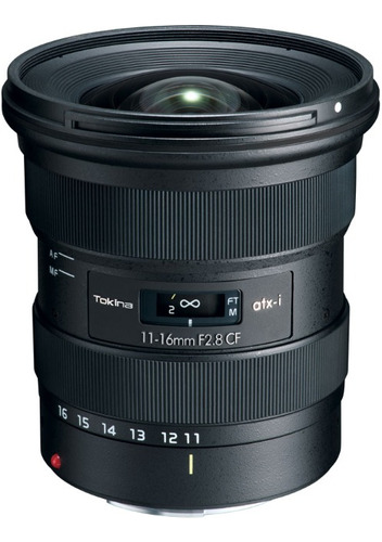 Lente Gran Angular Tokina 11-16mm F2.8 Cf Atx-i Canon Aps-c 