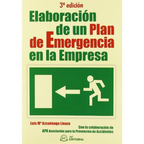 Elaboracion De Un Plan De Emergencia 3º Edicion