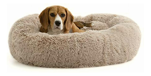 Brindle Cama Para Mascotas En Forma De Dona Cama Suave De