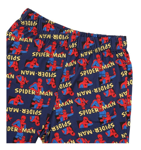 Pijama 2 Piezas Camiseta Y Pantaloneta Niño Blanco Marvel
