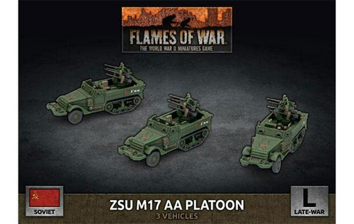 Accesorio Para Juego - Flames Of War Late War: Soviet Zsu M1