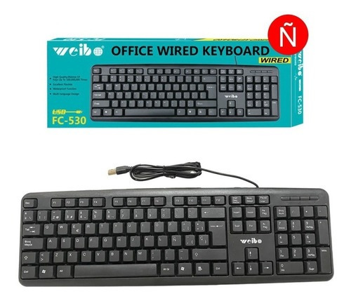 Imagen 2 de 2 de Teclado Weibo FC-530