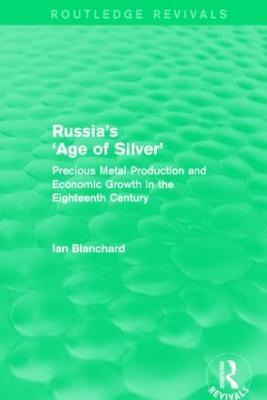 Libro Russia's 'age Of Silver' - Ian Blanchard