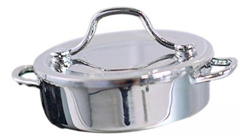 2 Olla De Sopa Para Casa De Muñecas Mini Utensilios De