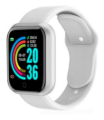 Imagem 2 de 8 de Relogio Inteligente Smartwatch D20