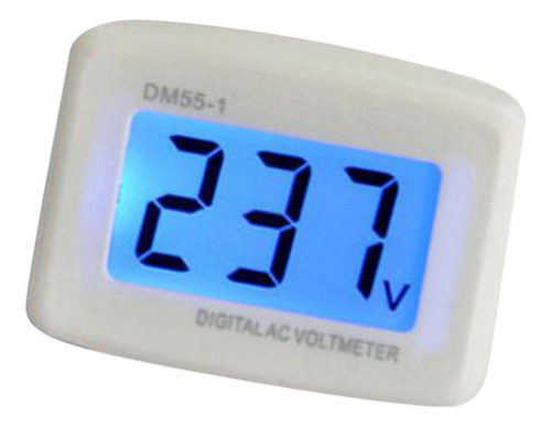 Lcd Digital Voltímetro 220v Panel Probador De Voltaje