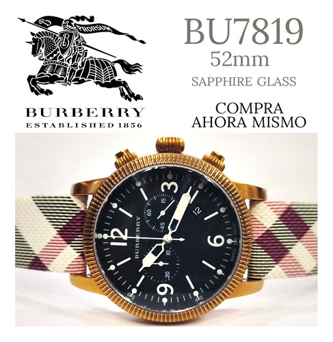 Burberry Bu7819 Classic 52mm Quartz 