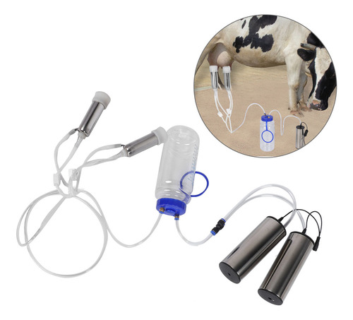 Kit De Ordeño De 2 Litros Para Cabras, Ovejas Y Vacas, Ordeñ