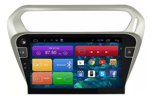 Auto Radio Multimedia Especifica Citroen C-elysee Android